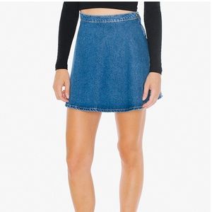 Denim Circle Skirt